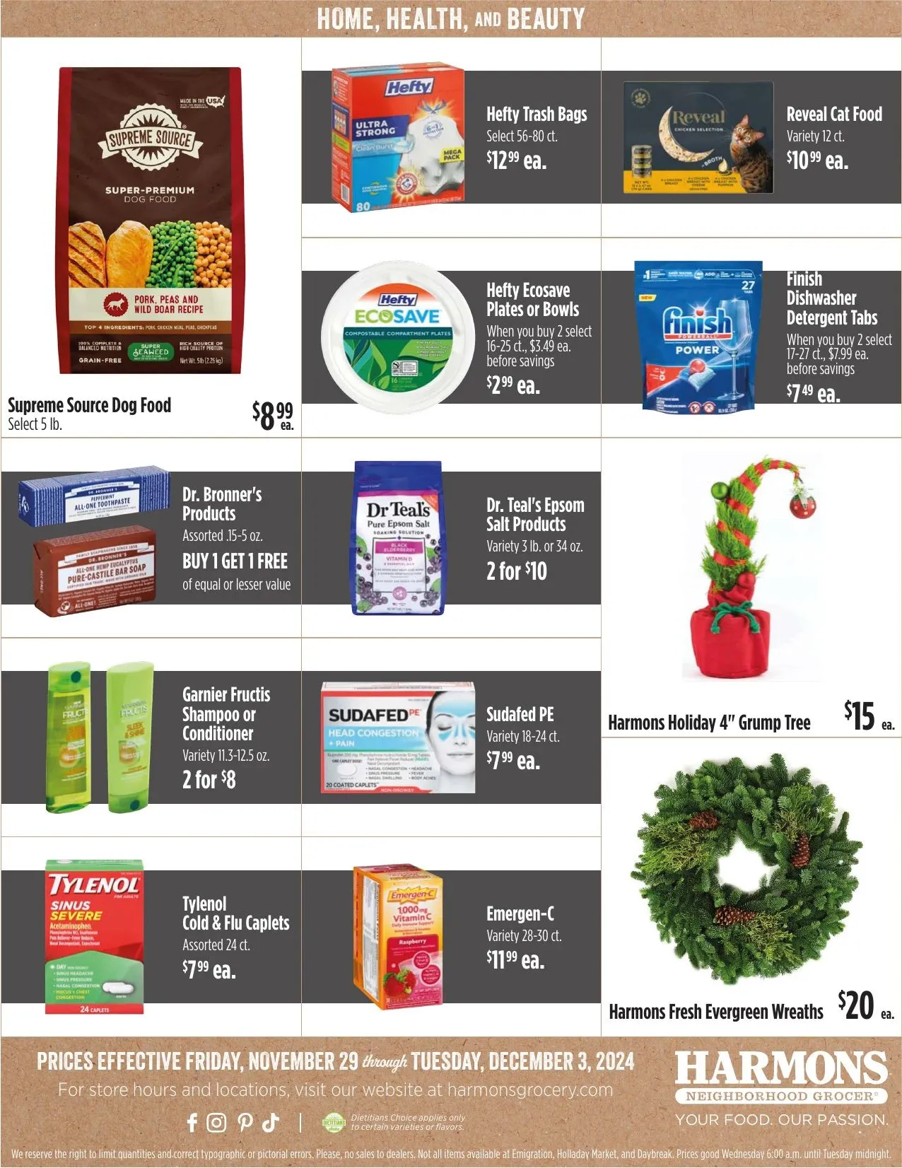 Weekly ad Harmons Weekly Savings  from November 29 to December 3 2024 - Page 7