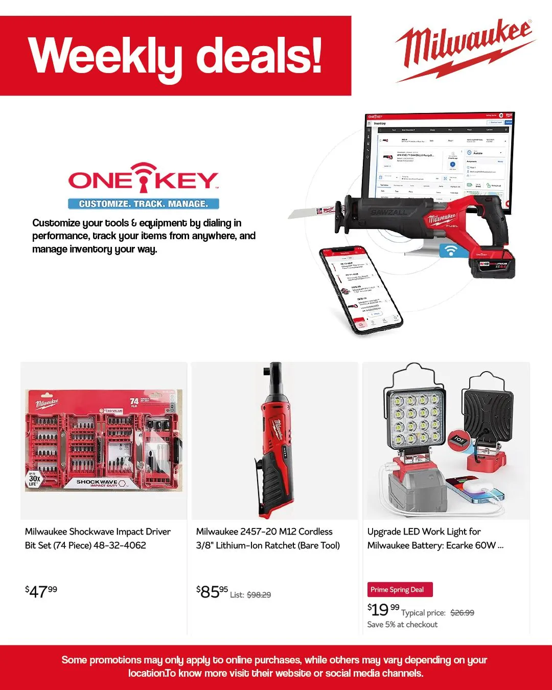 Weekly ad Milwaukeetool Weekly Ad from March 27 to April 17 2025 - Page 4