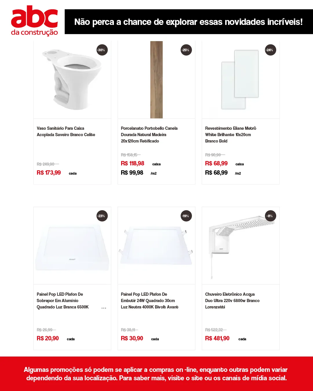 Encarte de ABC da Construção Ofertas da semana 20 de março até 10 de abril 2025 - Pagina 2