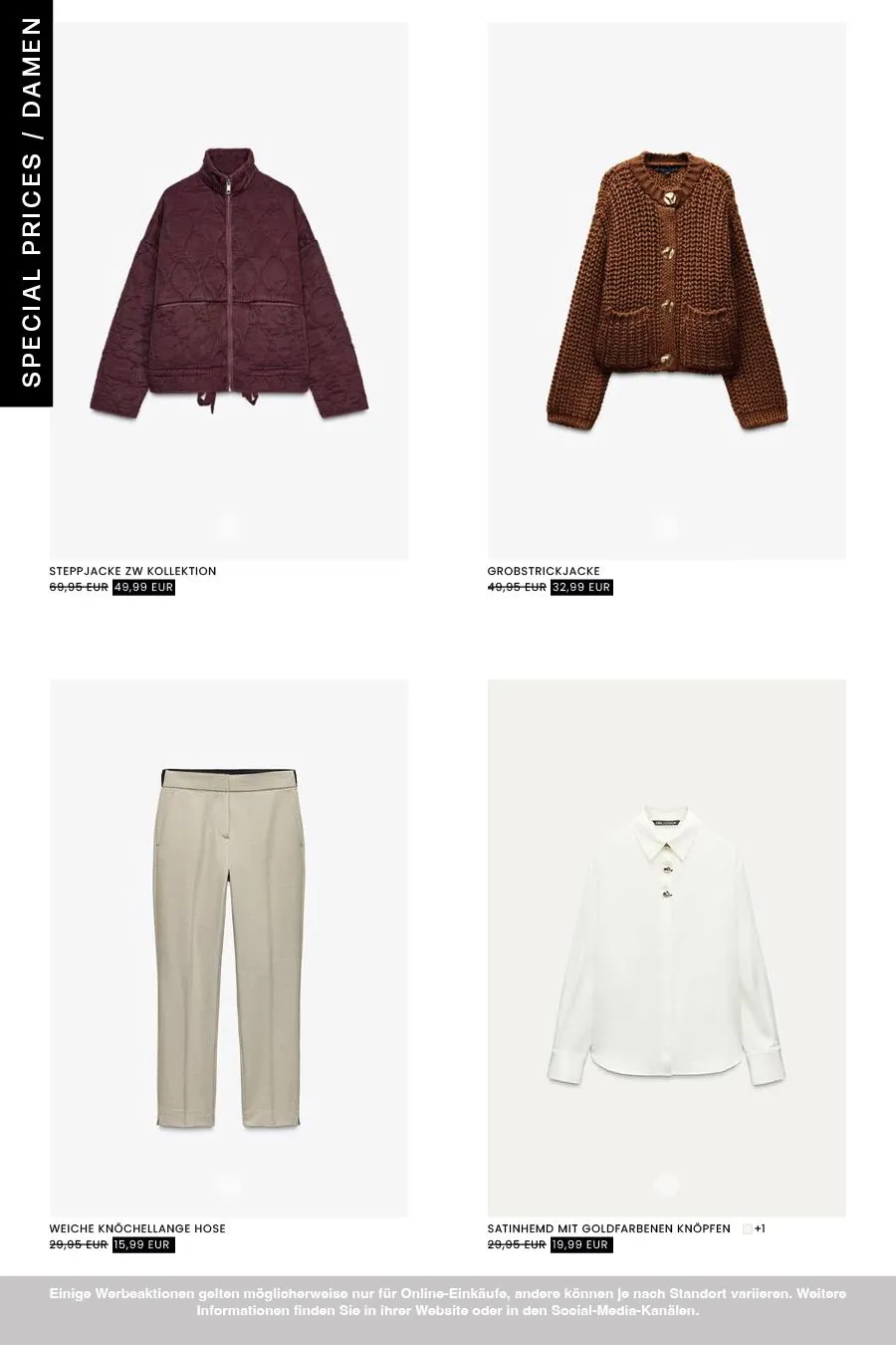 Zara Große Angebote von 7. März bis 28. März 2025 - Prospekt seite 8