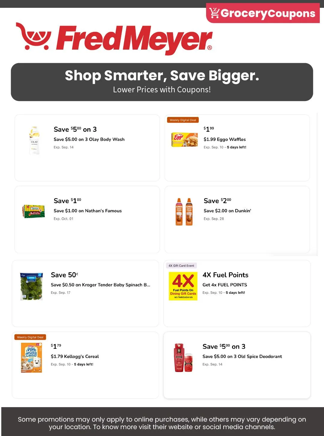 Weekly ad Fred Meyer coupons from September 9 to September 30 2025 - Page 4