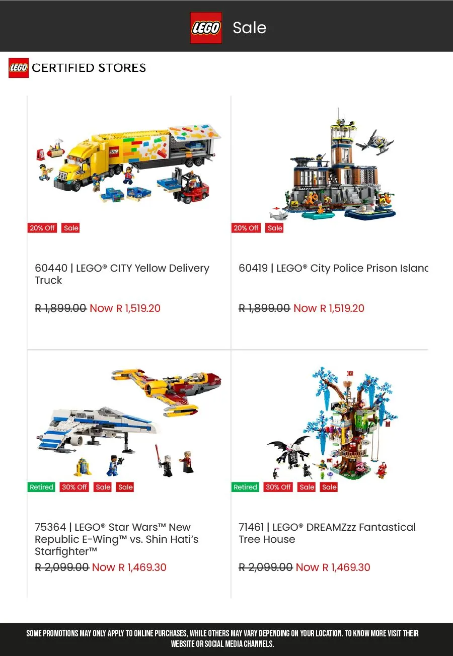 Lego Weekly Offers from 7 March to 28 March 2025 - Catalogue Page 2