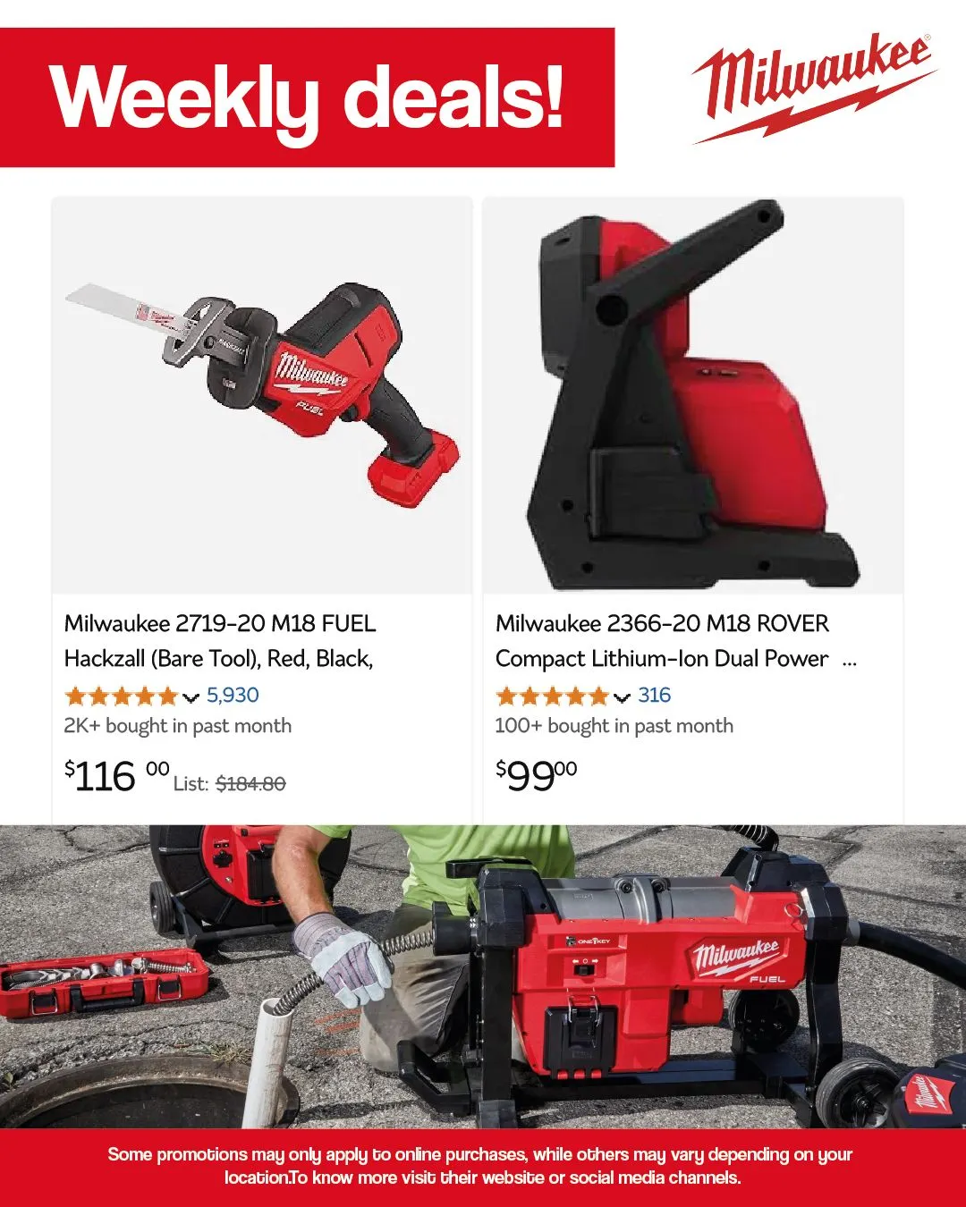 Weekly ad Milwaukeetool Weekly Ad from March 27 to April 17 2025 - Page 5