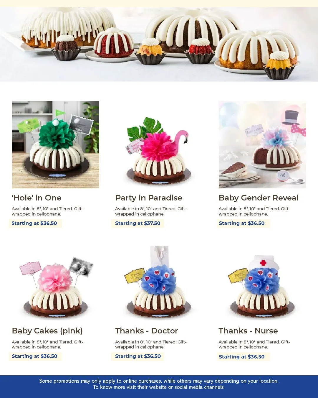 Weekly ad Nothing Bundt Cake Weekly Ad from May 15 to June 9 2025 - Page 5