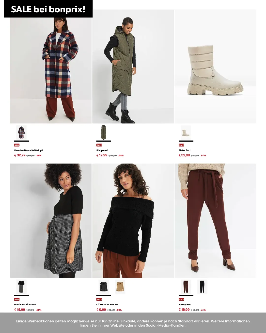 Bonprix Wöchentliche Agenbote von 25. Februar bis 26. März 2025 - Prospekt seite 14