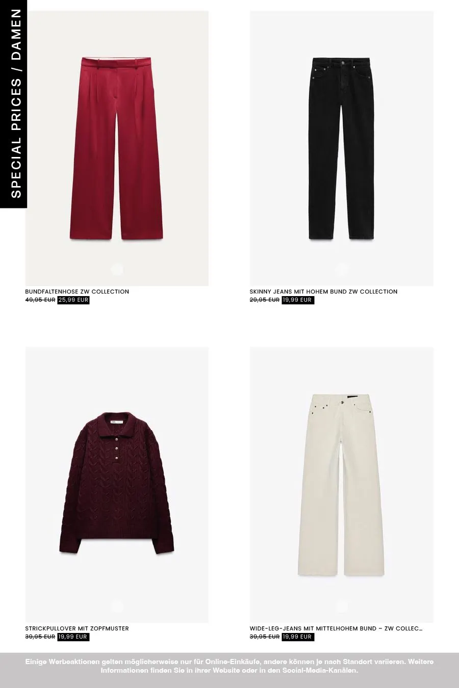 Zara Große Angebote von 7. März bis 28. März 2025 - Prospekt seite 4