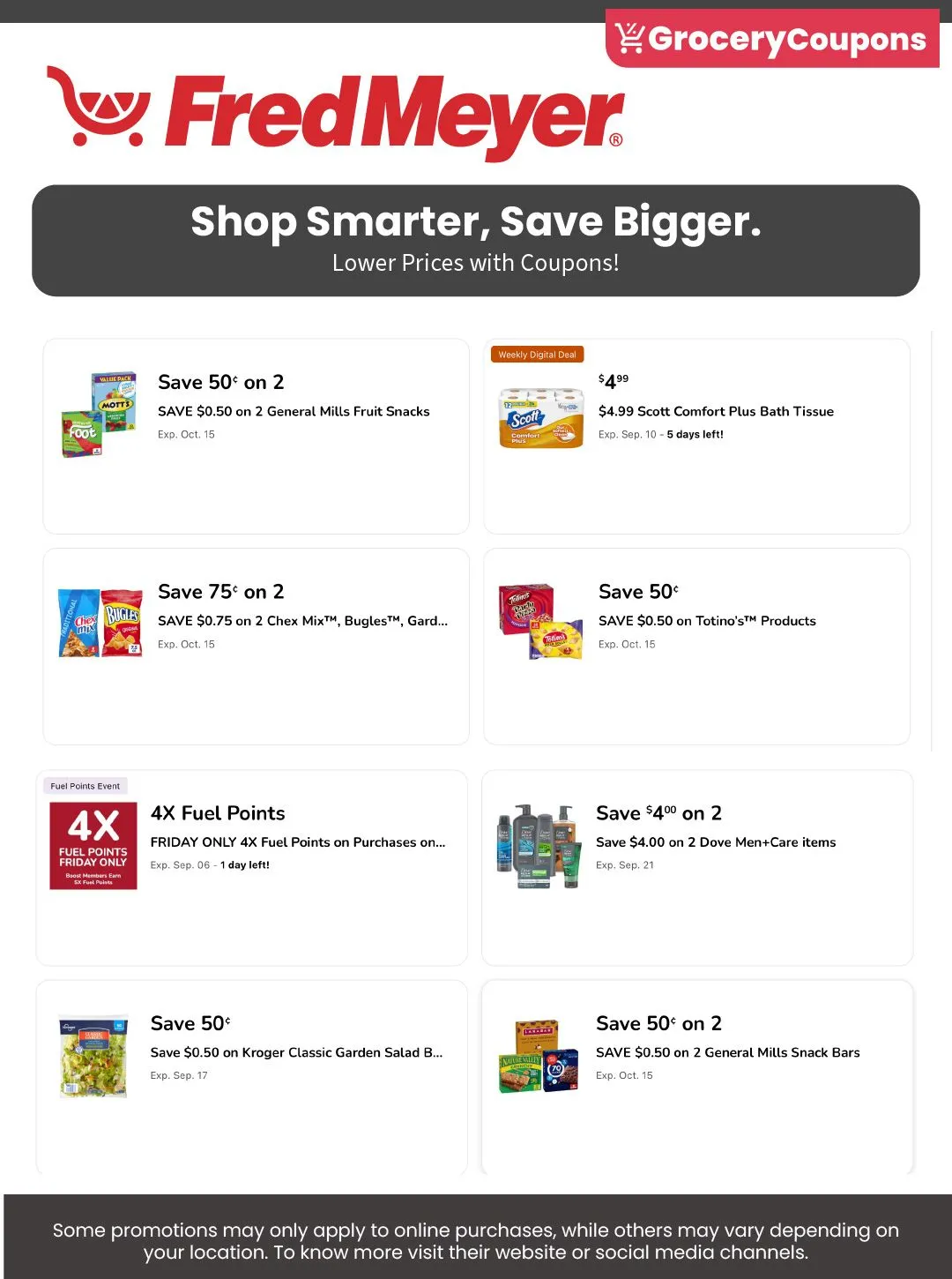 Weekly ad Fred Meyer coupons from September 9 to September 30 2025 - Page 5