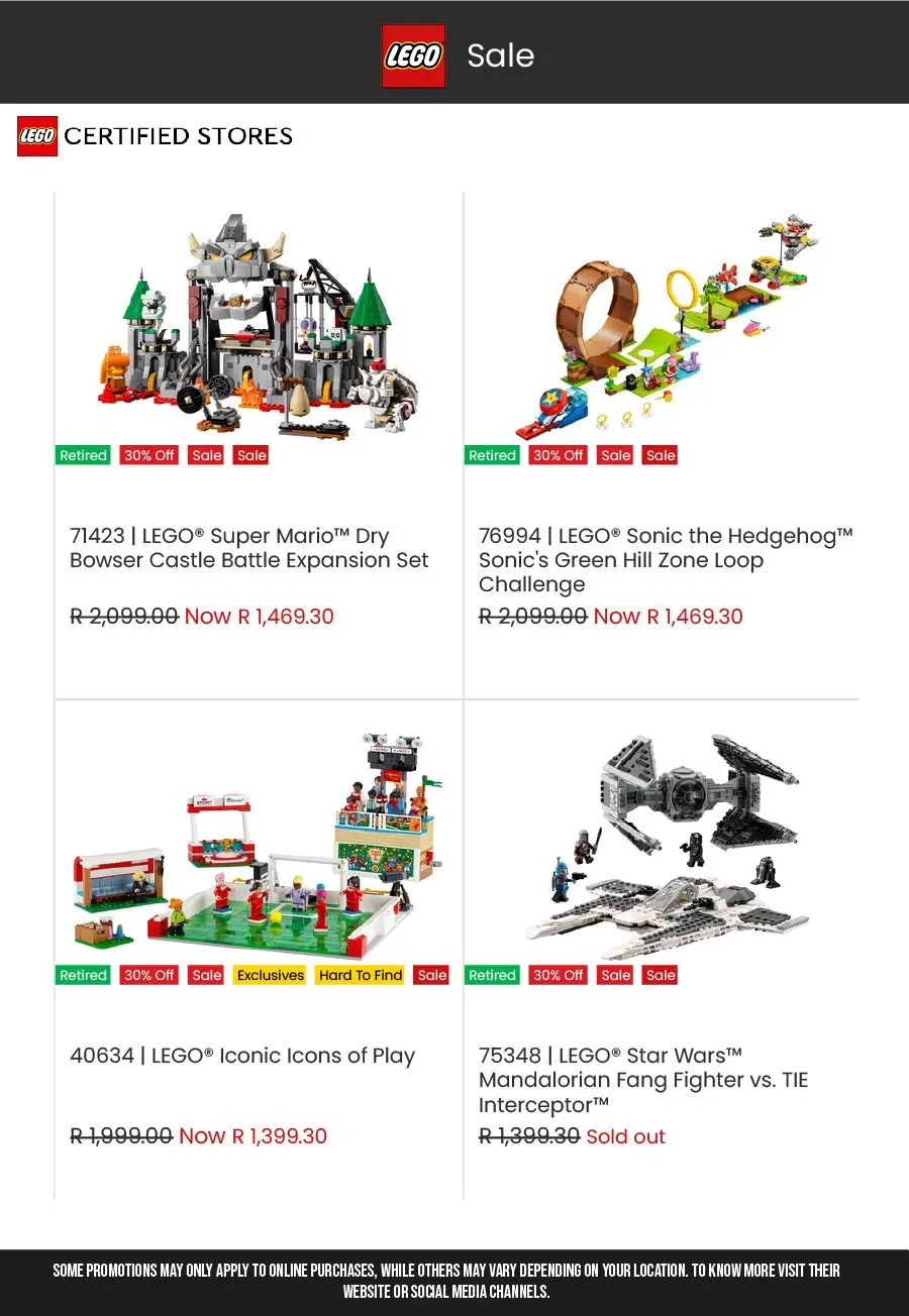 Lego Weekly Offers from 7 March to 28 March 2025 - Catalogue Page 3