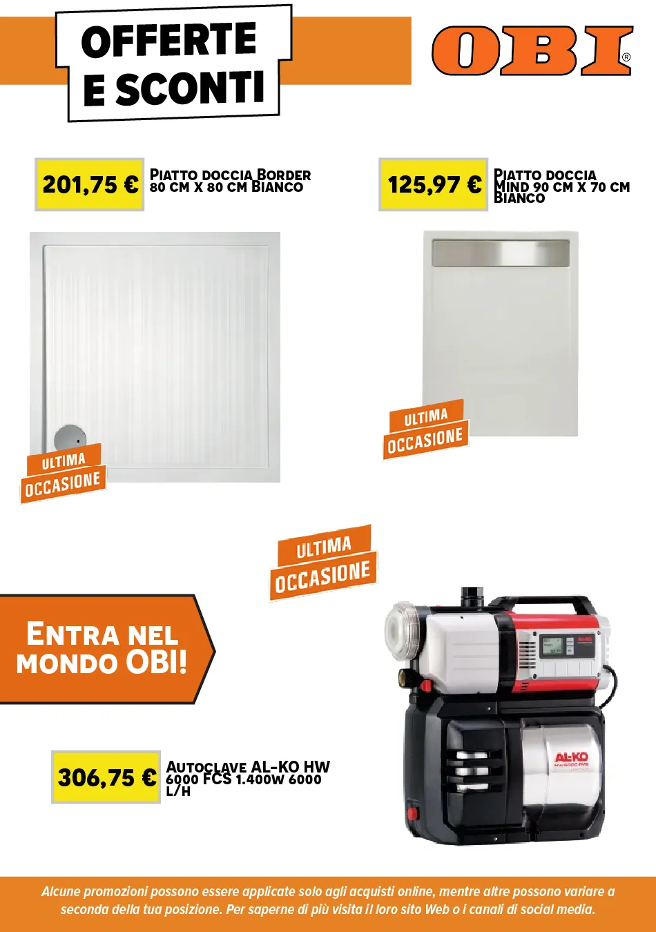 OBI Offerte settimanali! da 22 aprile a 6 maggio di 2025 - Pagina del volantino 4