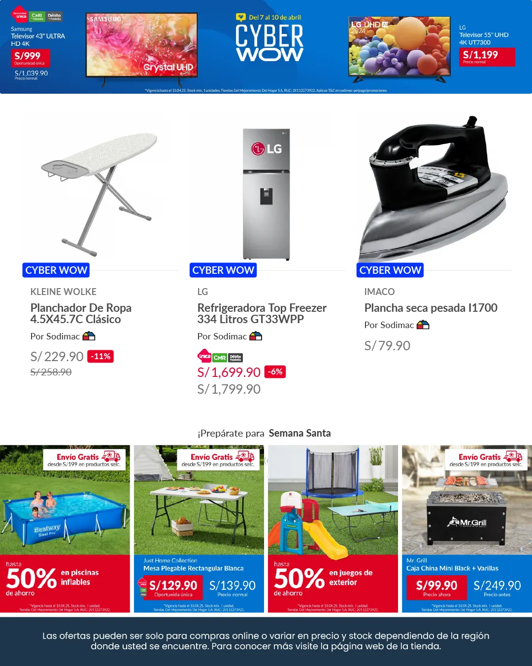 Catalogo de Sodimac Descuentos semanales 8 de abril al 11 de abril 2025 - Pag 3