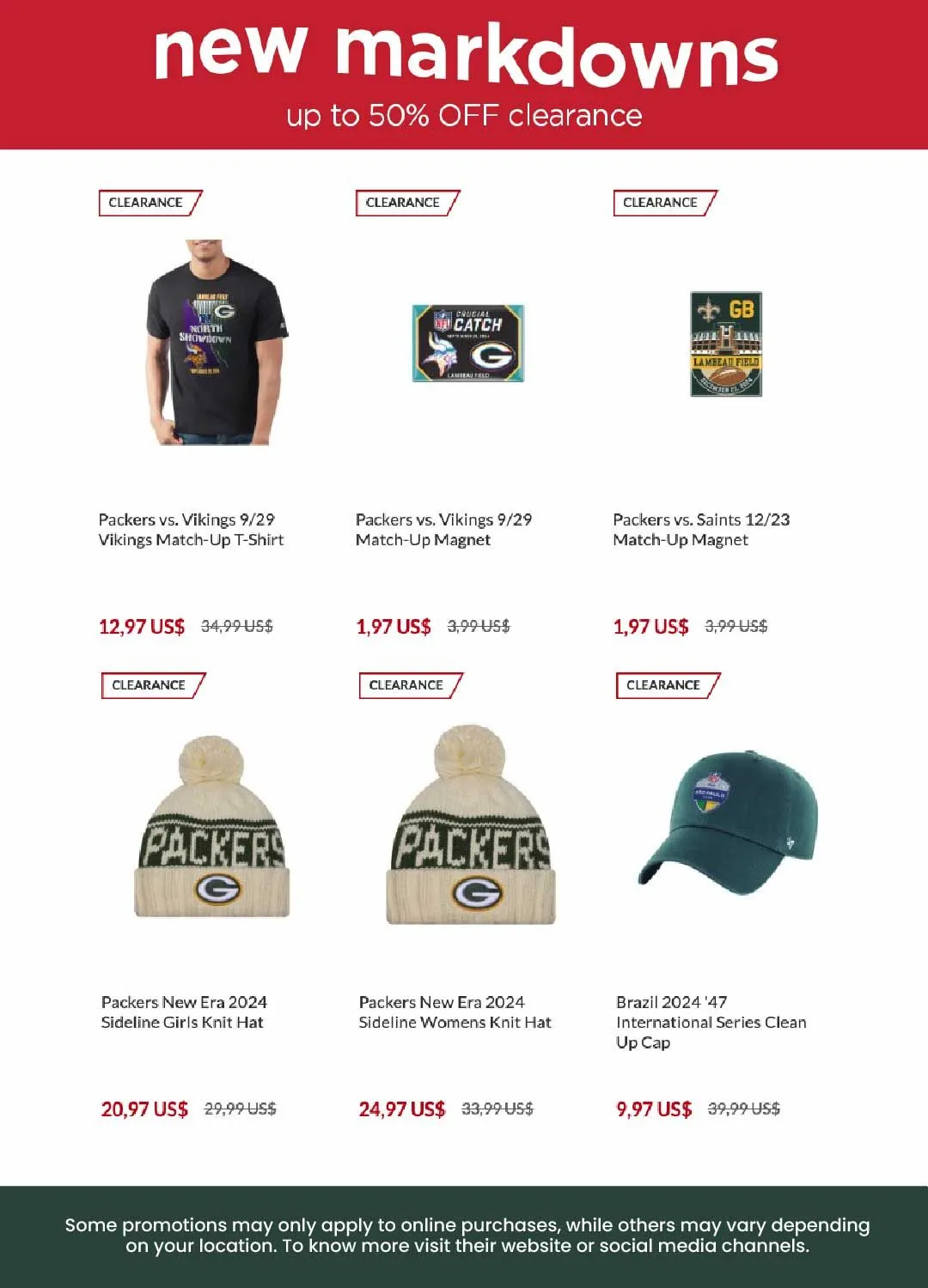 Weekly ad Packers Pro Shop Weekly Ad from January 24 to February 7 2025 - Page 9