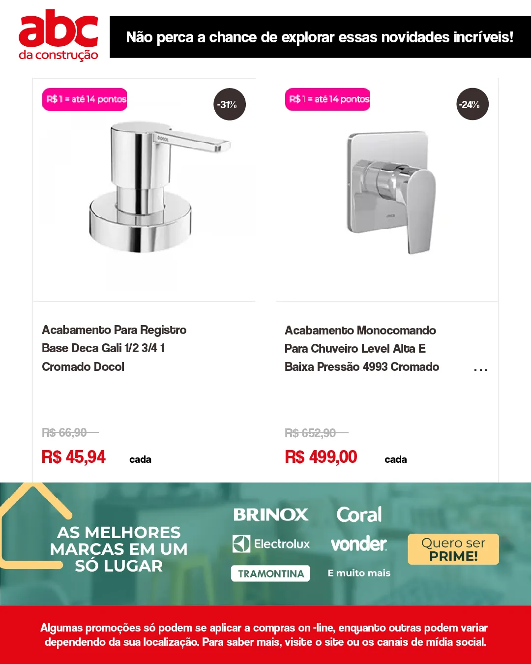 Encarte de ABC da Construção Ofertas da semana 20 de março até 10 de abril 2025 - Pagina 3