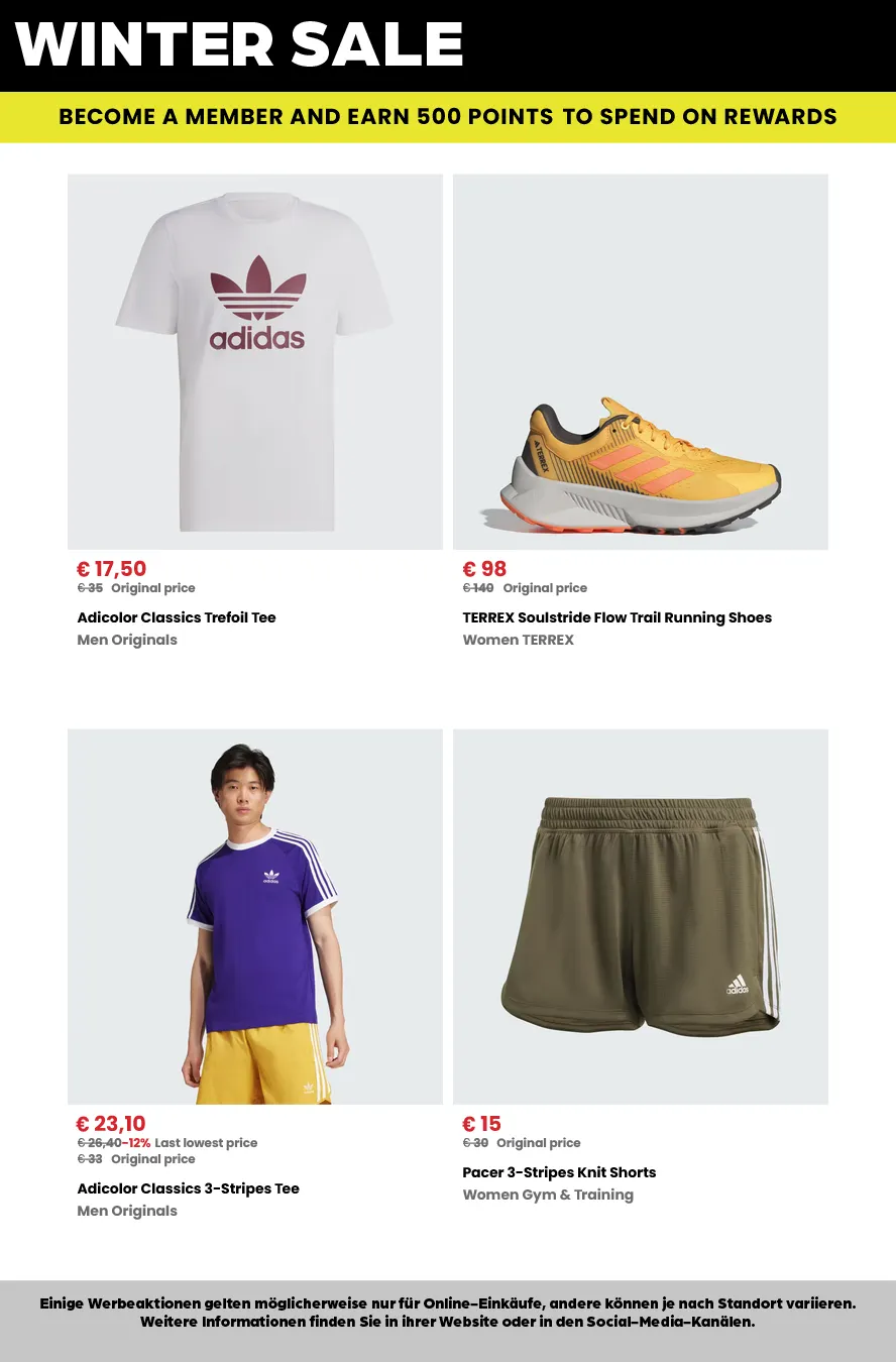 Adidas Große Angebote von 12. März bis 26. März 2025 - Prospekt seite 10