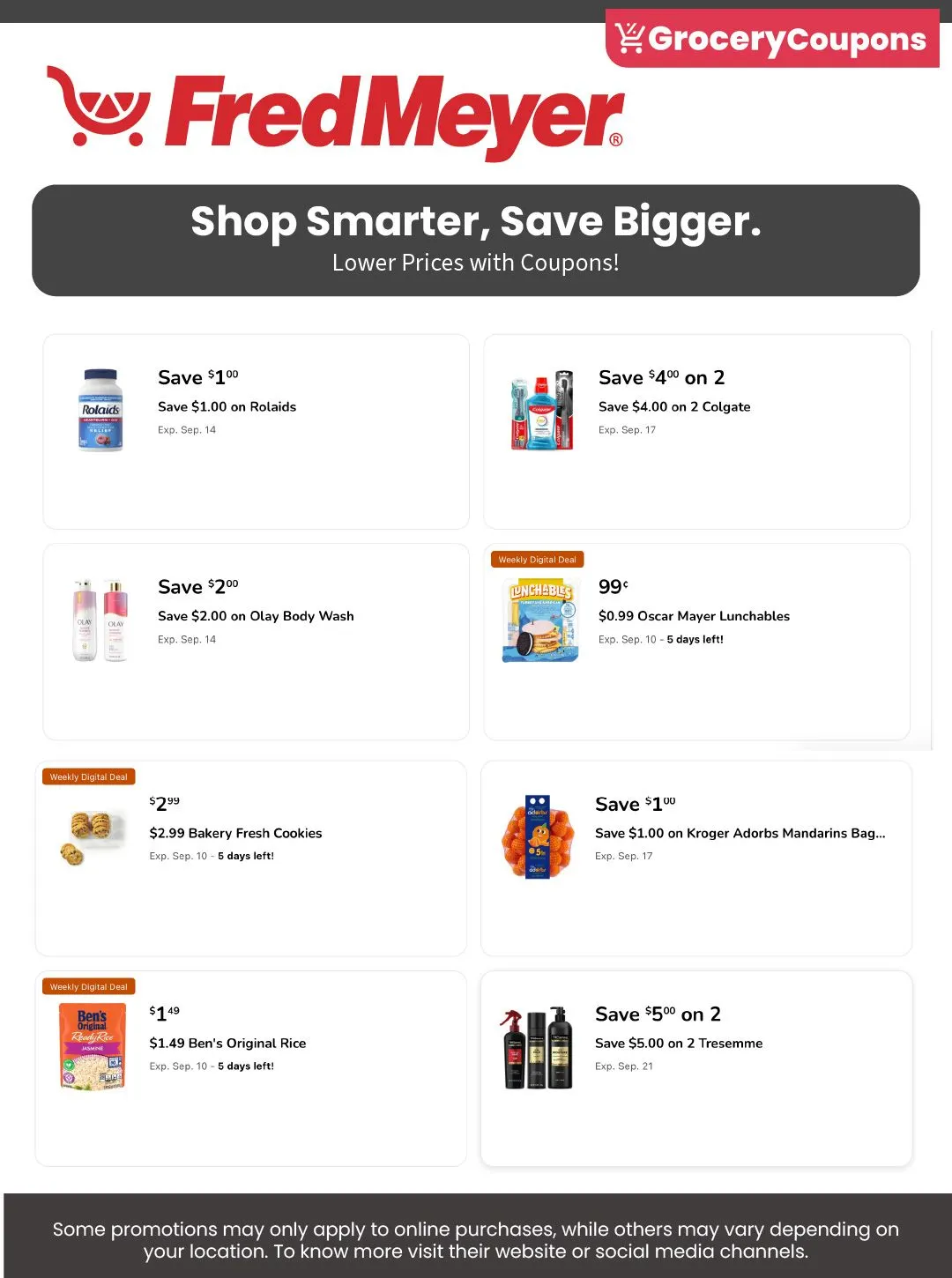 Weekly ad Fred Meyer coupons from September 9 to September 30 2025 - Page 7