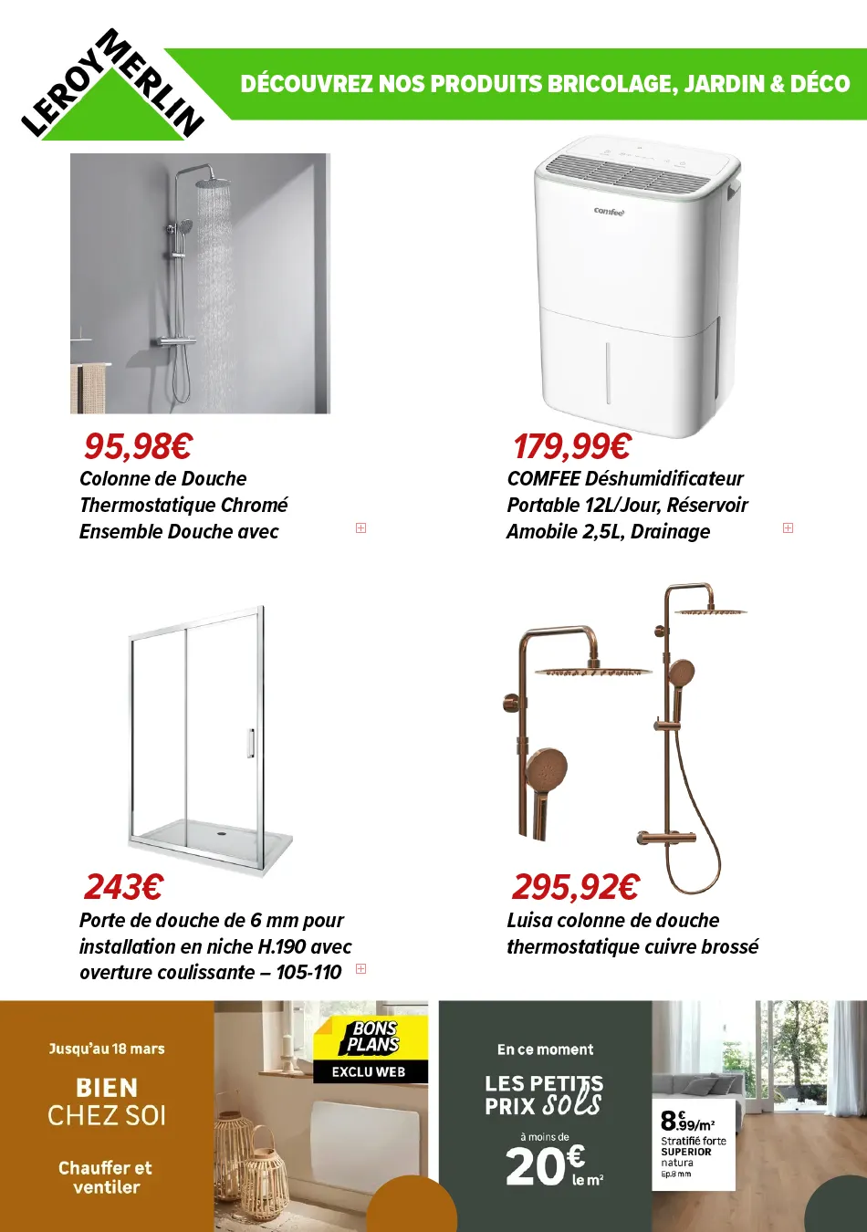 Leroy Merlin Grandes offres du 5 mars au 26 mars 2025 - Catalogue page 5