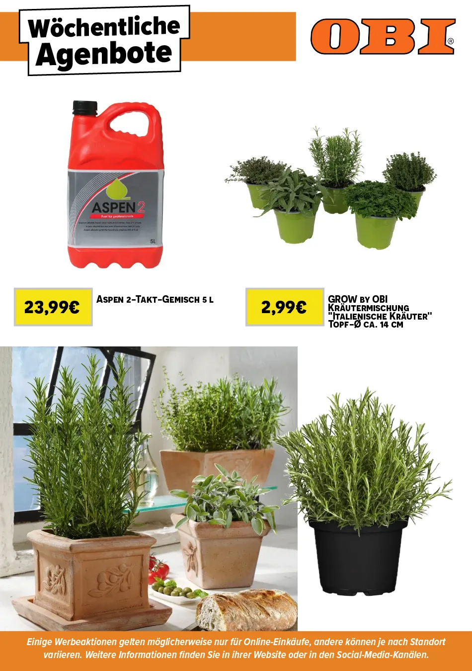 OBI Deals & Rabatte von 5. März bis 26. März 2025 - Prospekt seite 9