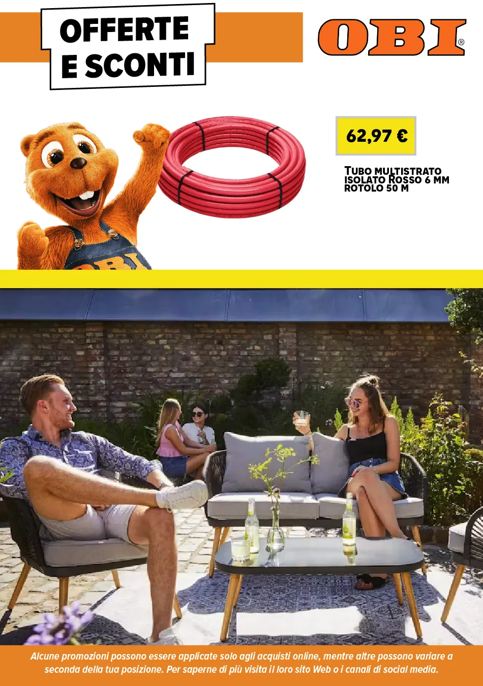 OBI Offerte settimanali! da 22 aprile a 6 maggio di 2025 - Pagina del volantino 9