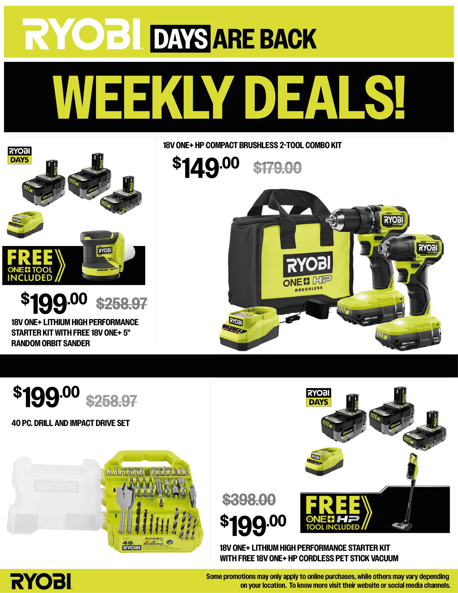Weekly ad Ryobi Weekly Ad from June 10 to June 24 2025 - Page 