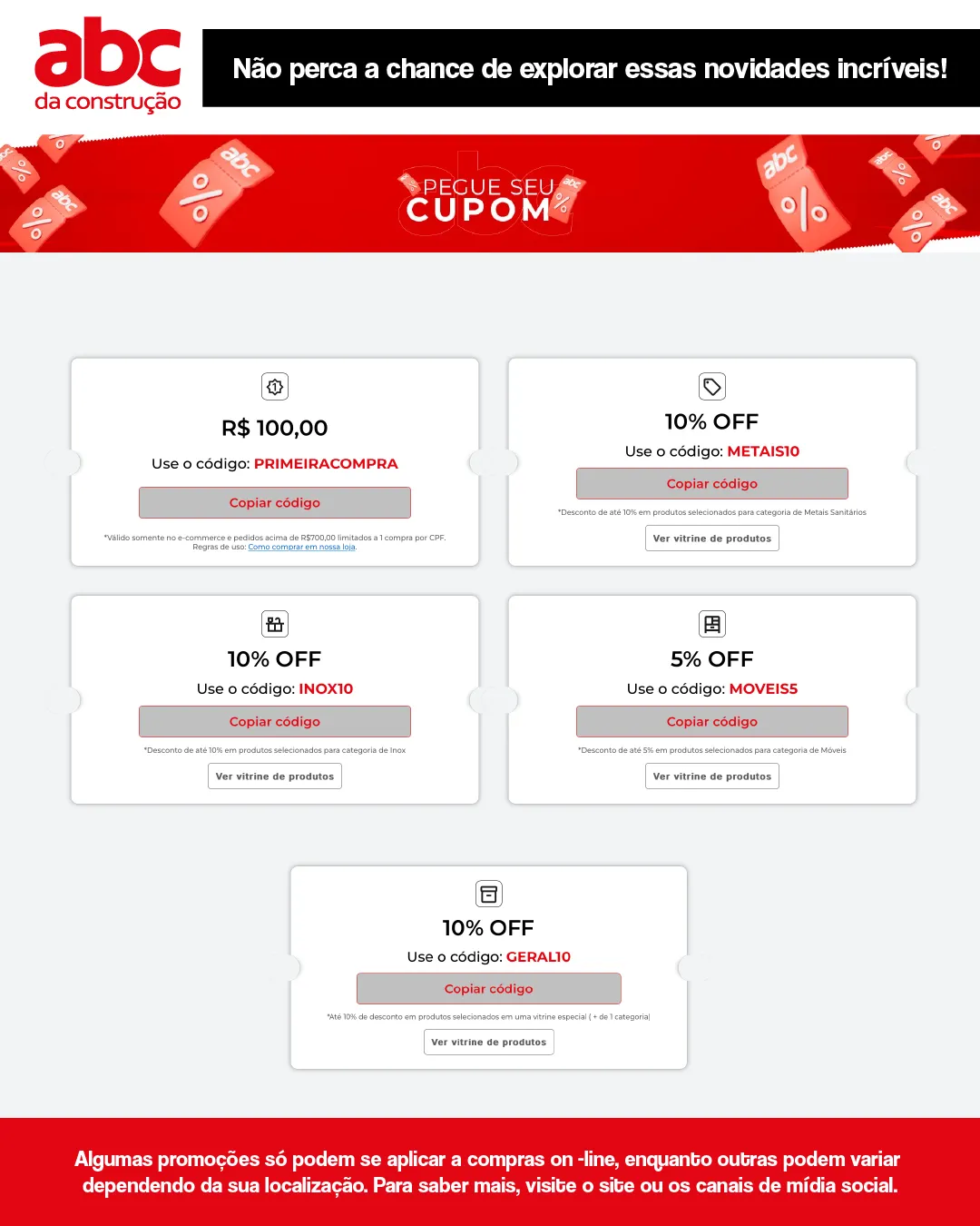 Encarte de ABC da Construção Ofertas da semana 20 de março até 10 de abril 2025 - Pagina 5