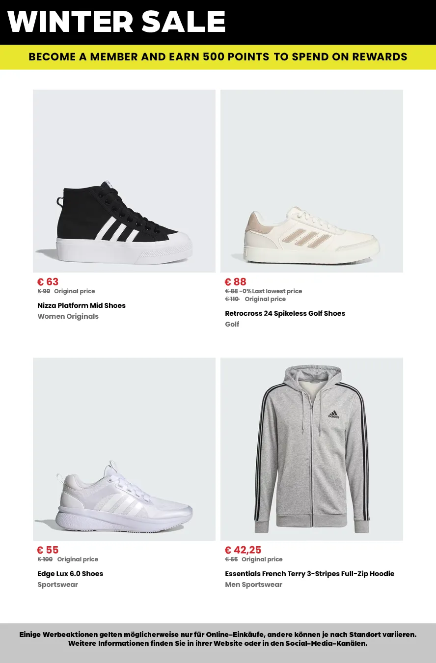 Adidas Große Angebote von 12. März bis 26. März 2025 - Prospekt seite 12