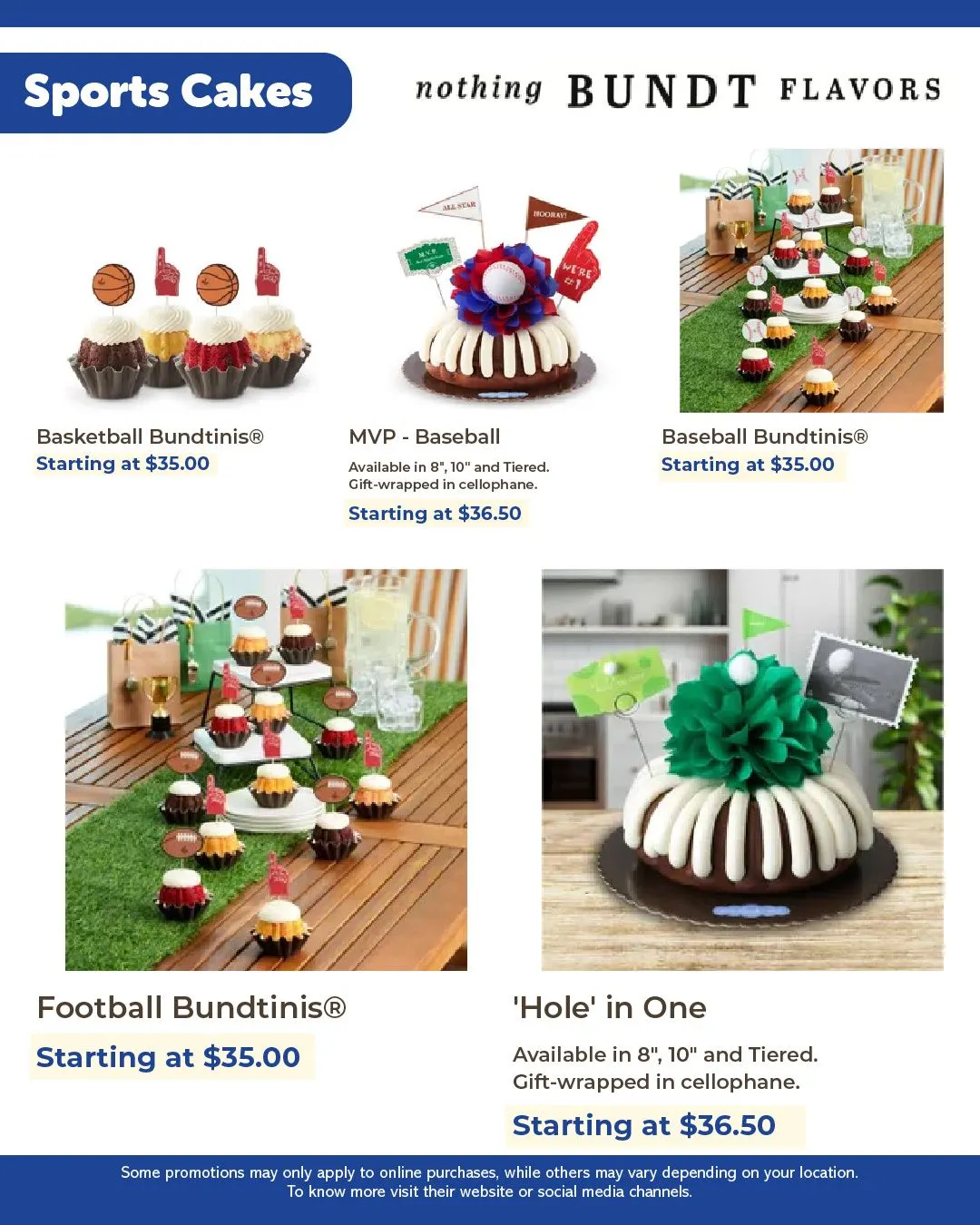 Weekly ad Nothing Bundt Cake Weekly Ad from May 15 to June 9 2025 - Page 8