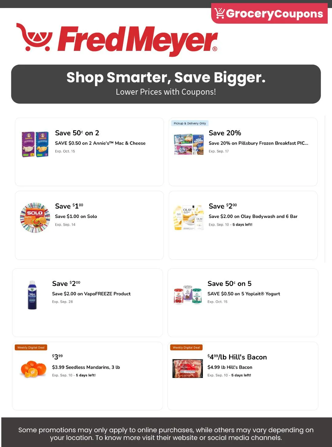 Weekly ad Fred Meyer coupons from September 9 to September 30 2025 - Page 8