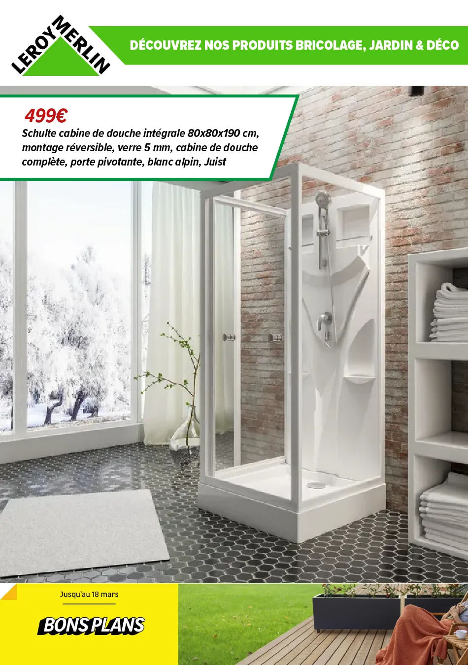Leroy Merlin Grandes offres du 5 mars au 26 mars 2025 - Catalogue page 4