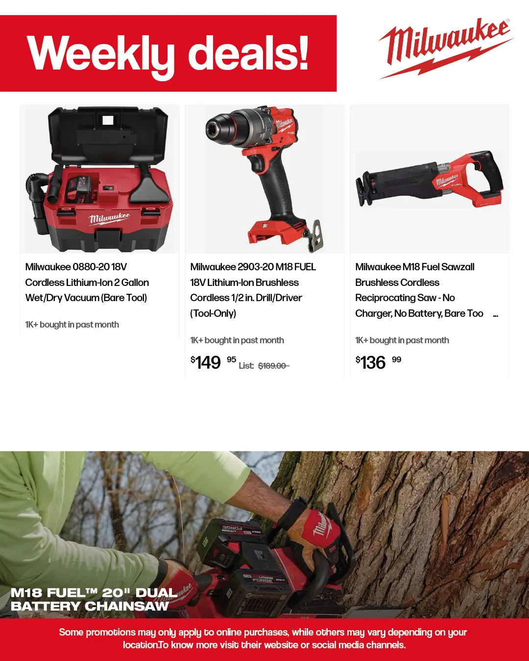 Weekly ad Milwaukee Weekly Ad from April 17 to May 1 2025 - Page 11