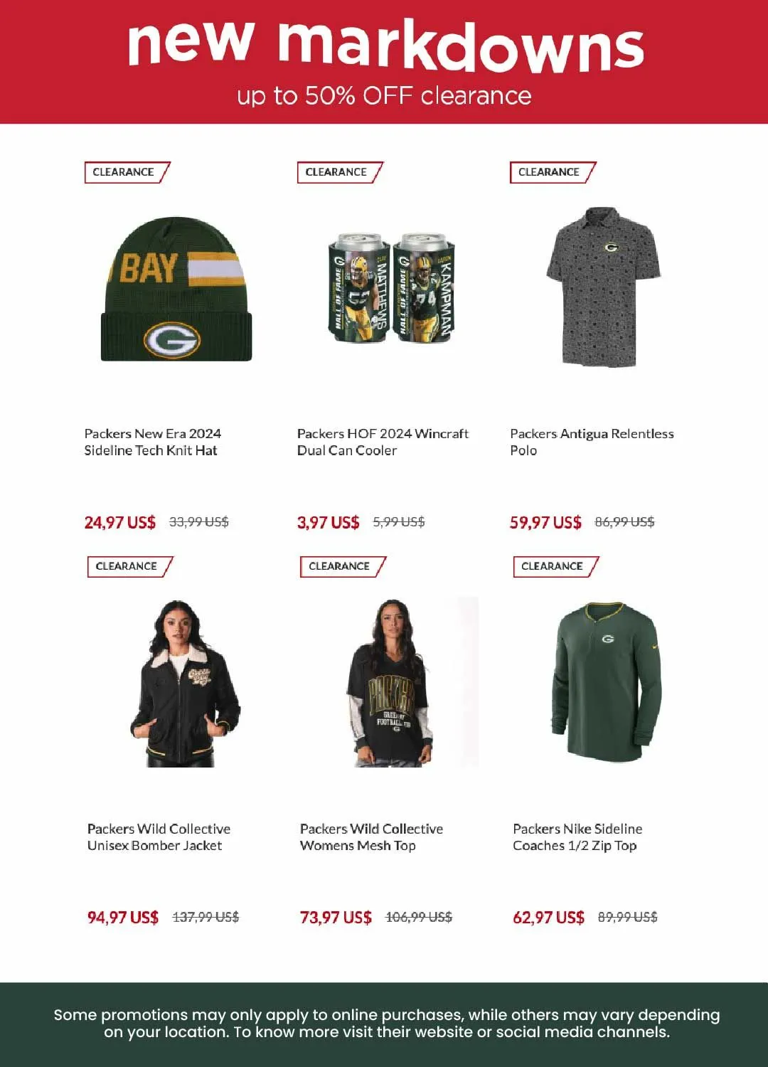 Weekly ad Packers Pro Shop Weekly Ad from January 24 to February 7 2025 - Page 7