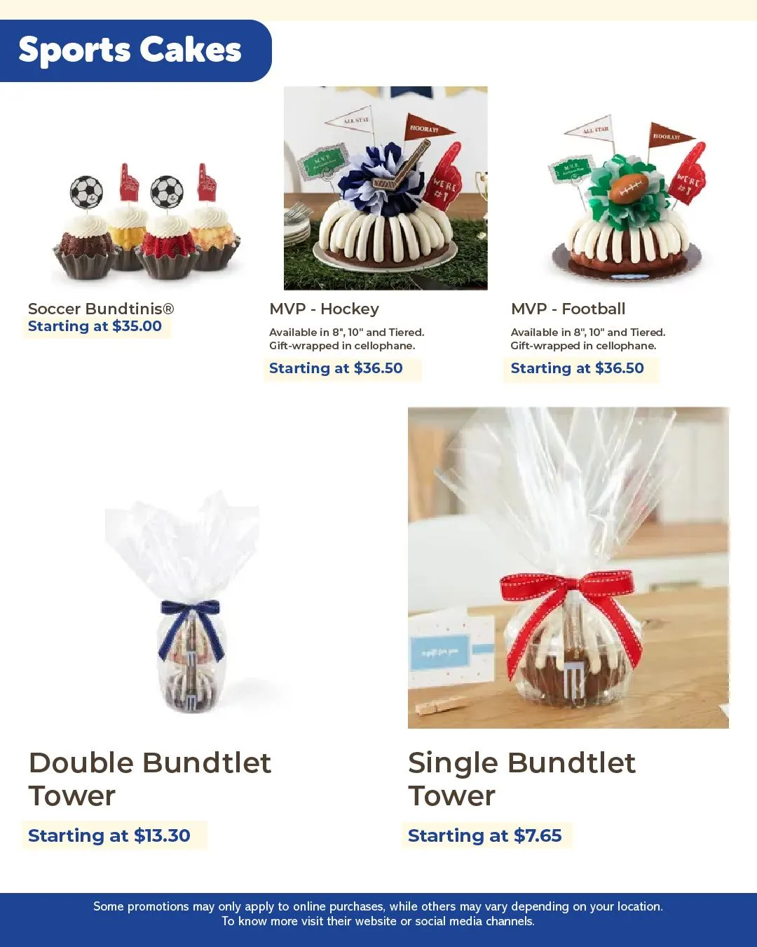 Weekly ad Nothing Bundt Cake Weekly Ad from May 15 to June 9 2025 - Page 9