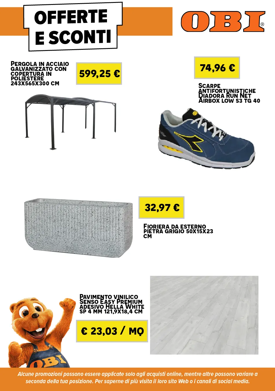 OBI Offerte settimanali! da 22 aprile a 6 maggio di 2025 - Pagina del volantino 11