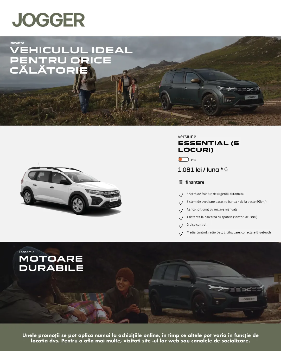 Catalog Dacia Oferte mari & reduceri de la 5 februarie până la 5 martie 2025 - Revista Pagina 11