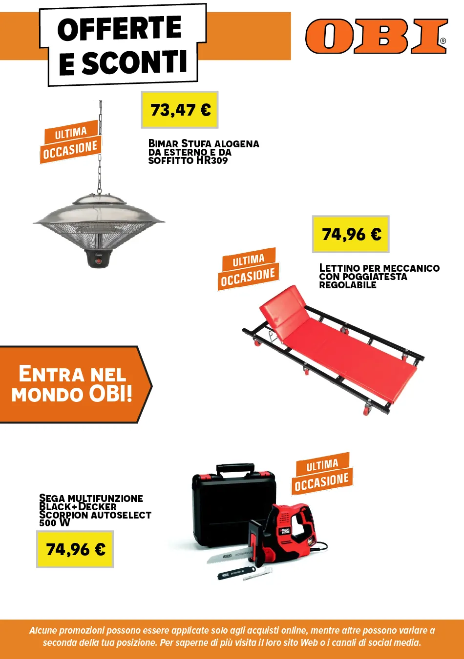 OBI Offerte settimanali! da 22 aprile a 6 maggio di 2025 - Pagina del volantino 5