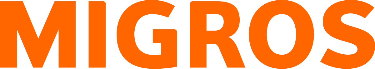 Migros logo. Aktuell Prospekt
