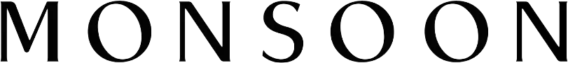 Monsoon logo. Current catalogue
