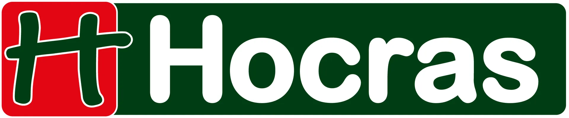 Hocras logo in de folder van deze week