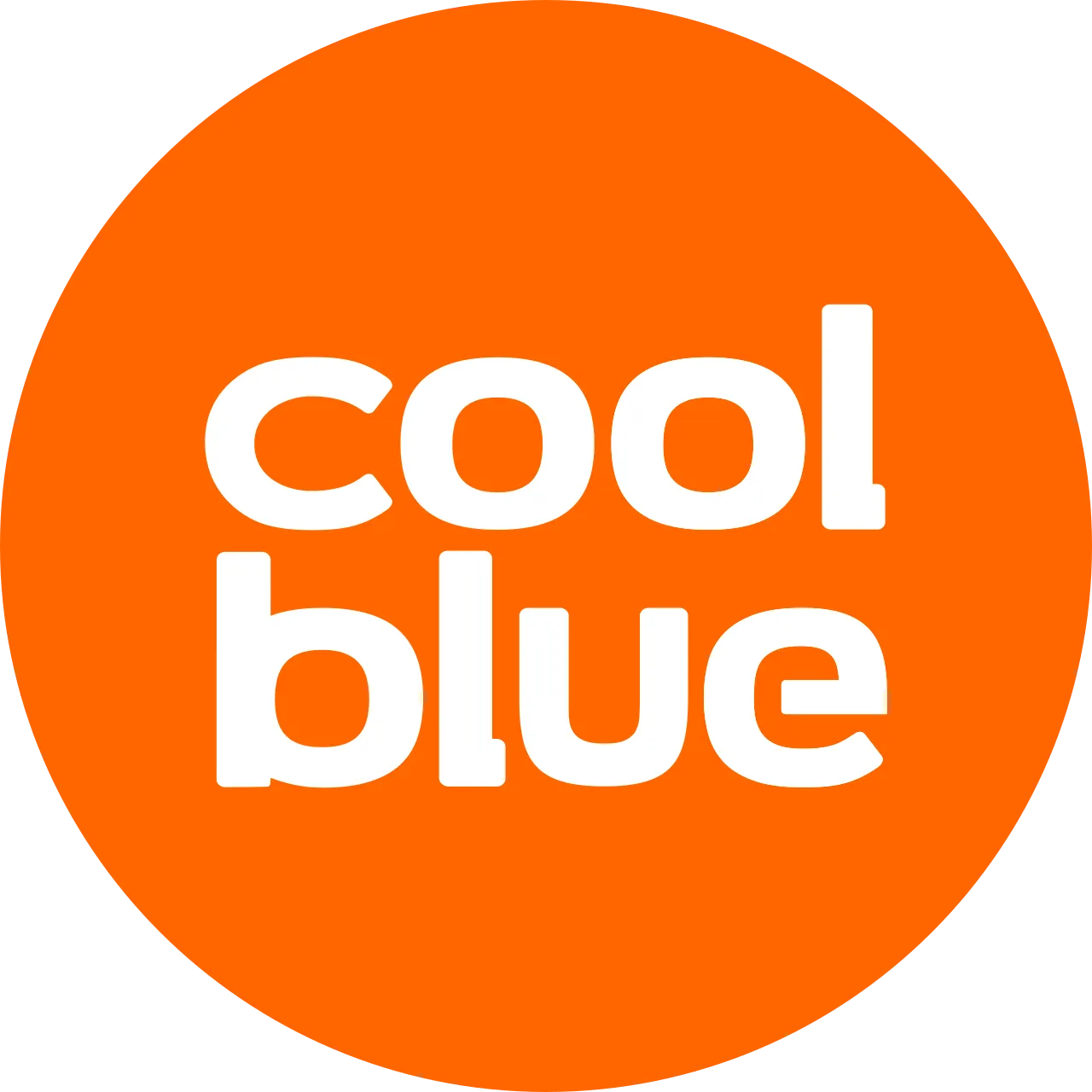 Coolblue logo in de folder van deze week