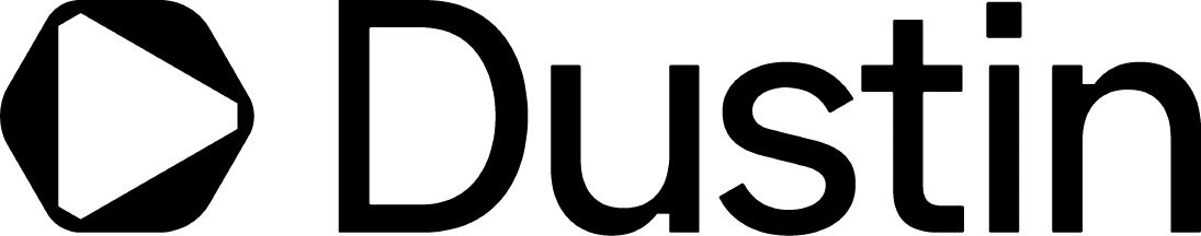 DUSTIN logo