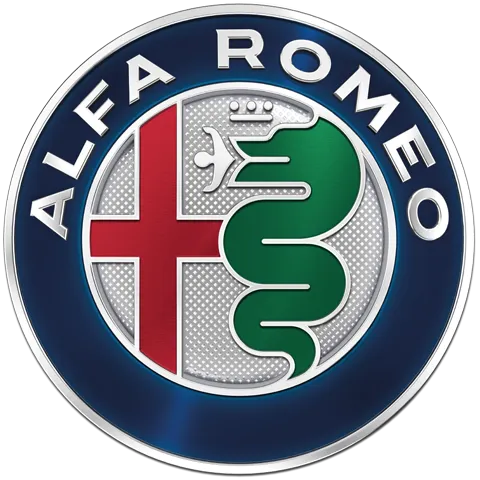 Alfa Romeo logo. Current weekly ad
