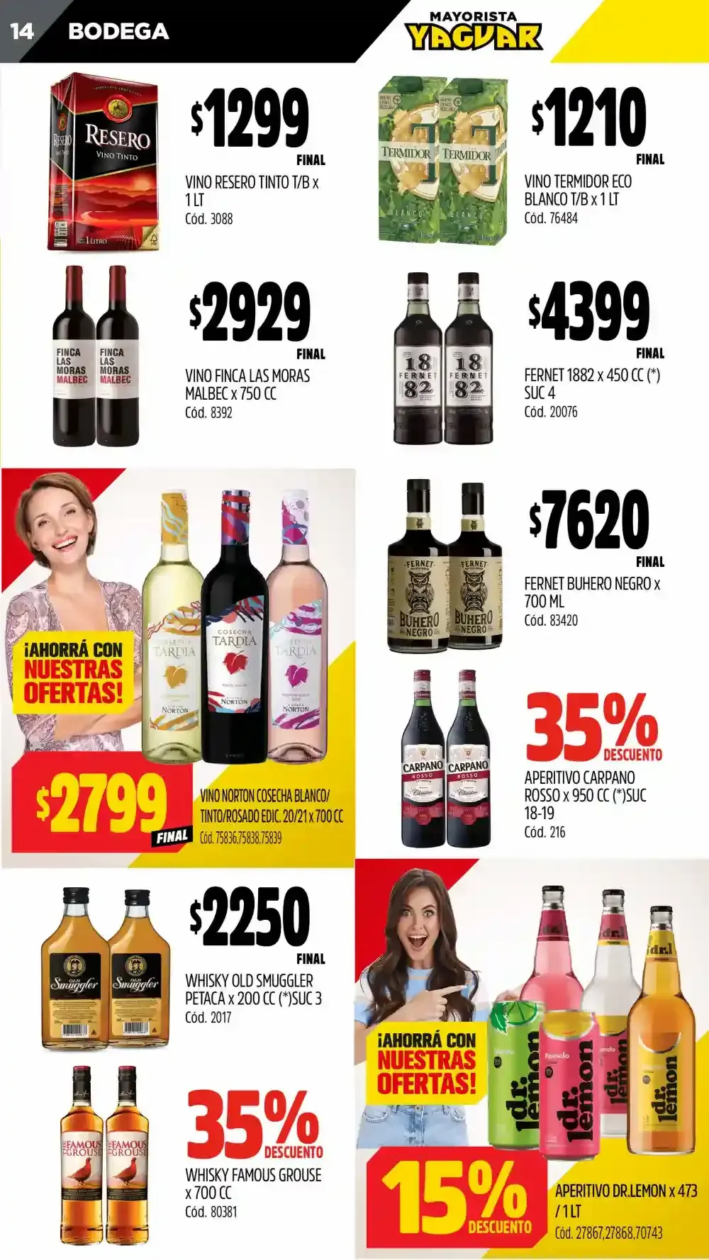 Ofertas de Yaguar Ofertas 10 de marzo al 16 de marzo 2025 - Página 13 del catálogo