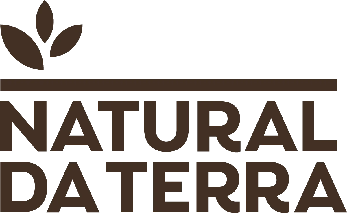 Natural da Terra logo de folhetos