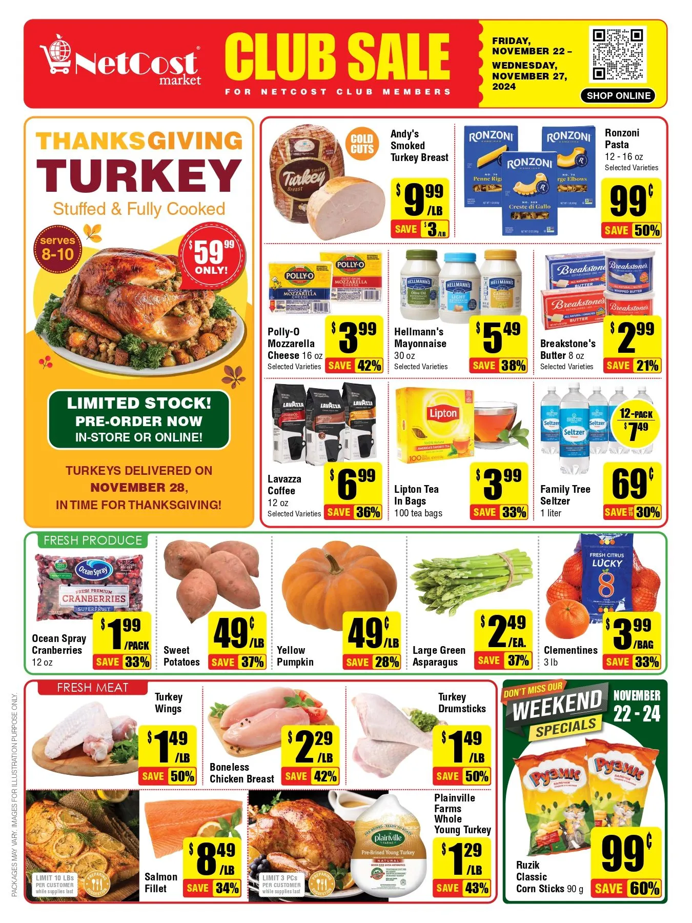 Weekly ad Pennsylvania Club Sale Ad from November 22 to November 27 2024 - Page 