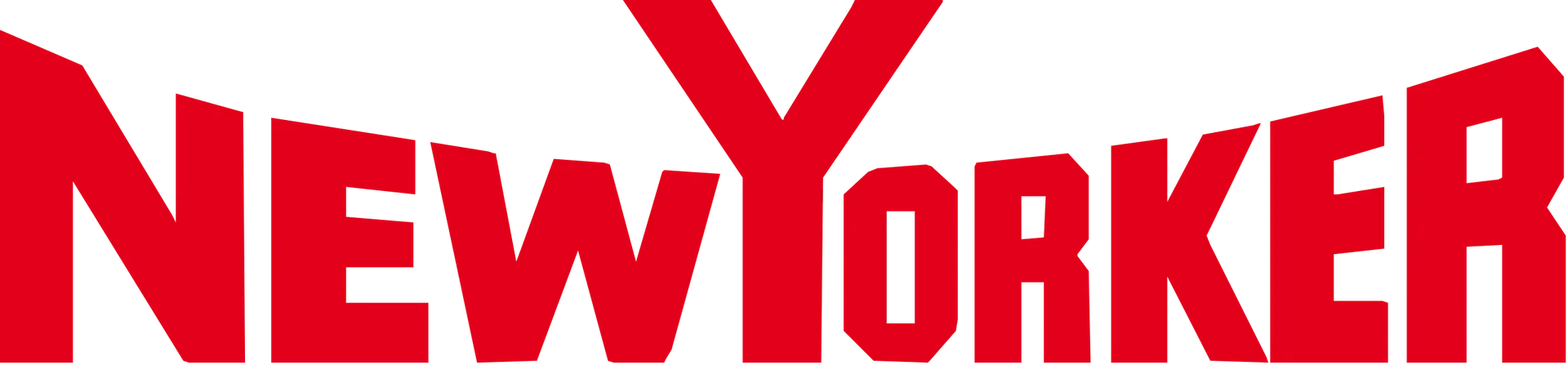 NEW YORKER logo de catálogo