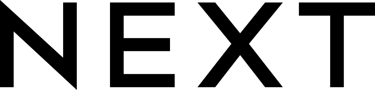 Next logo. Current catalogue