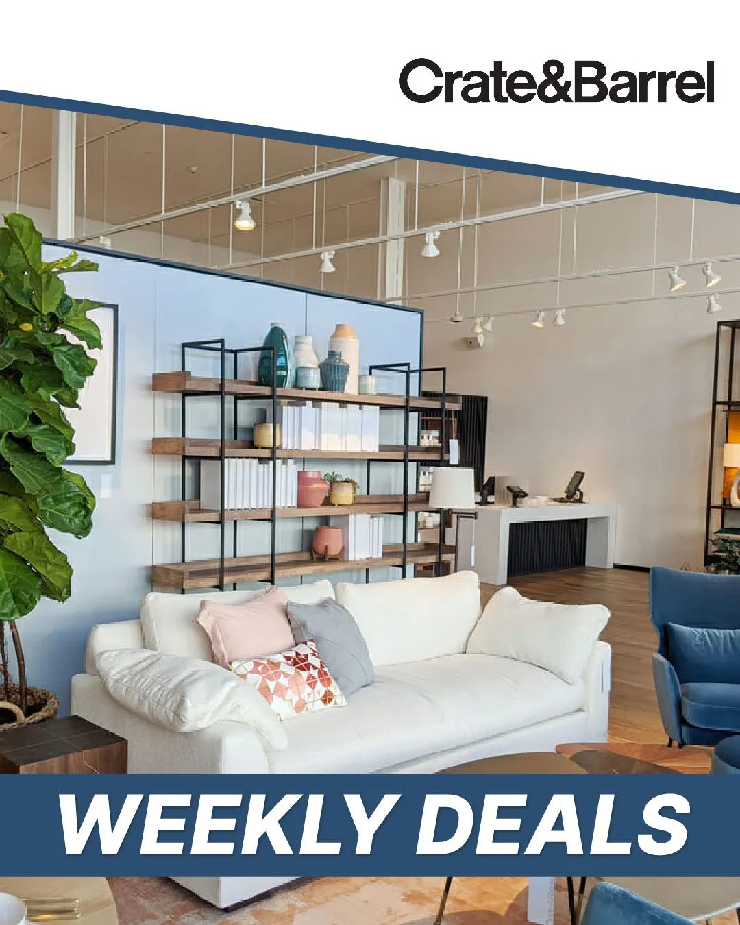 Weekly ad Crate & Barrel Furniture sale! from March 27 to April 1 2024 - Page