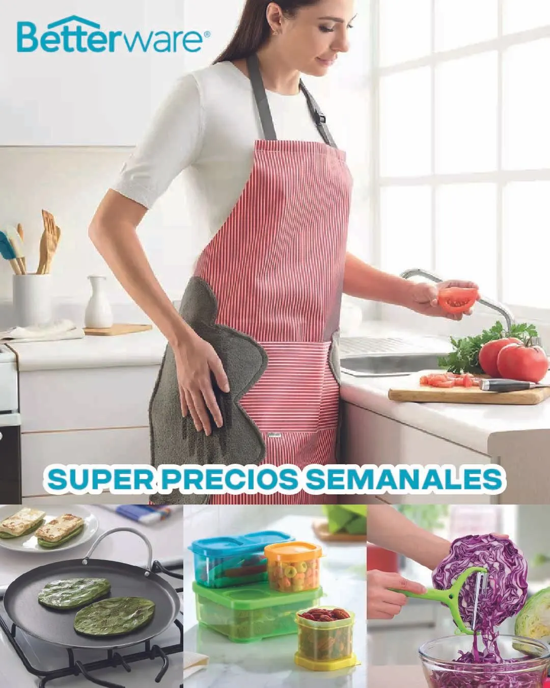 Catálogo de BetterWare ofertas accesorios hogar 27 de octubre al 4 de noviembre 2024 - Pagina 1