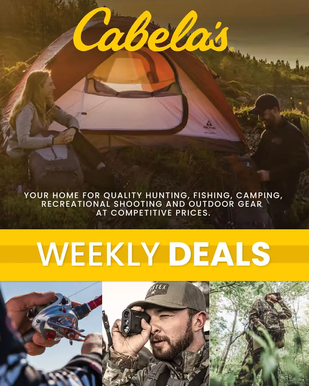 Weekly ad Cabela's Bargain Cave Deals from November 23 to December 1 2024 - Page 1