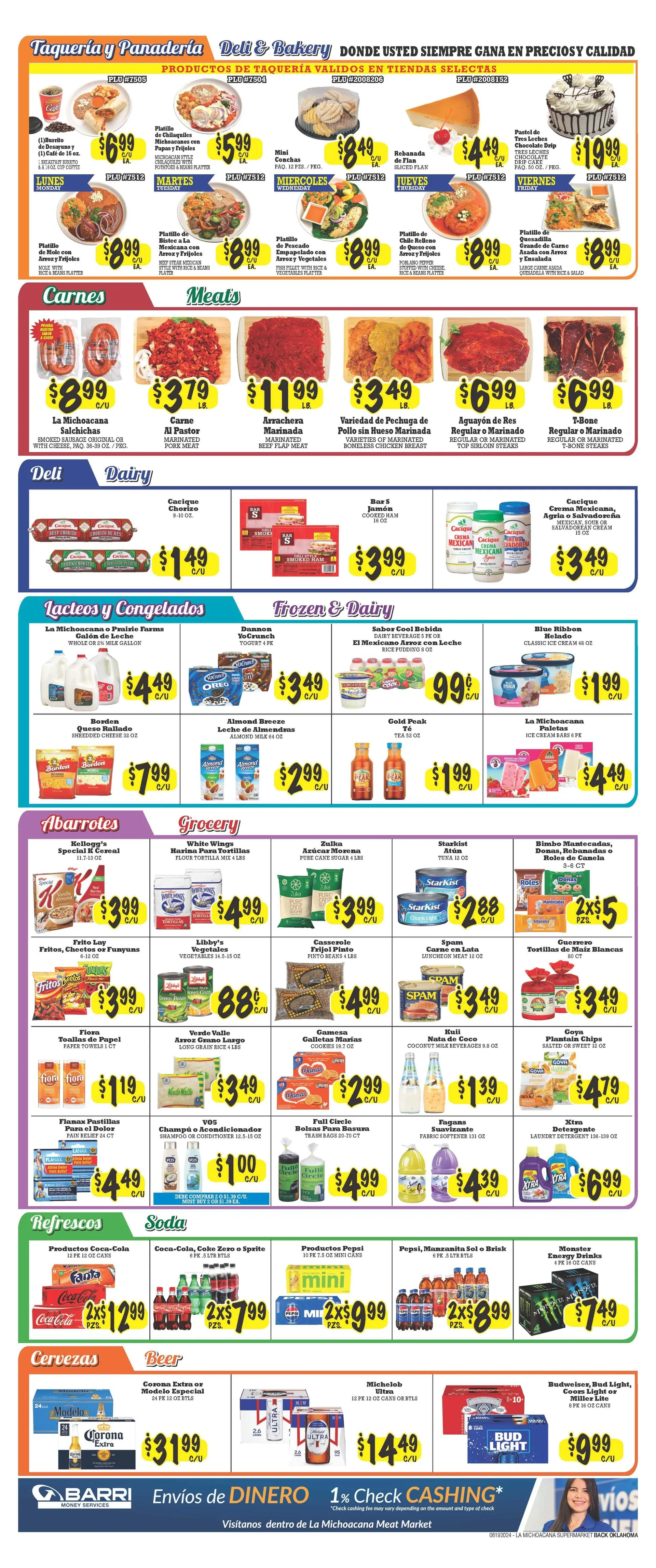 Catálogo de La Michoacana Weekly Ad 12 de junio al 26 de junio 2024 - Página 2