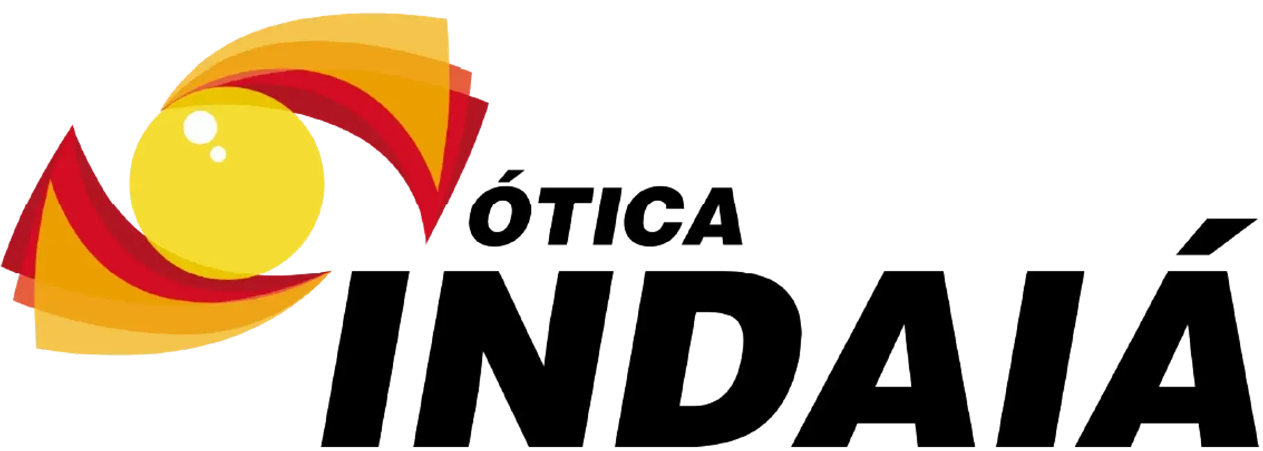 Ótica Indaiá logo de folhetos