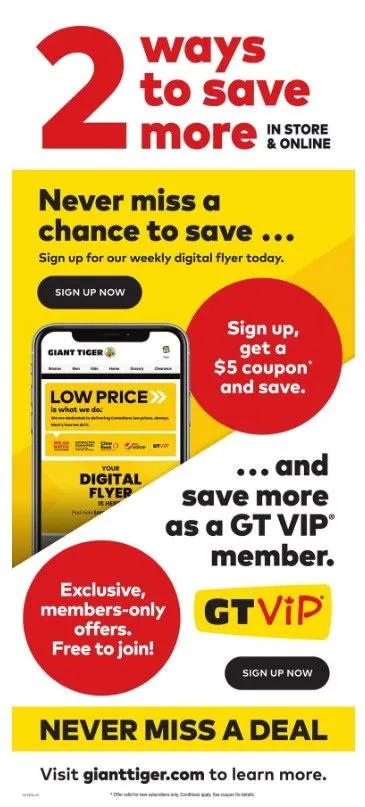 Giant Tiger Sales from February 19 to February 25 2025 - flyer page 14